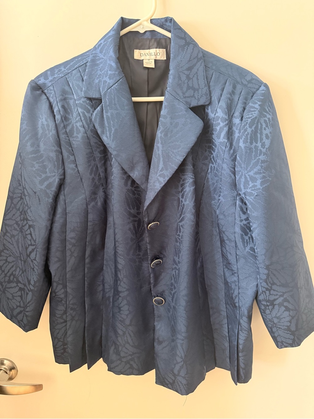 Danillo Tailored Jacket in Deep Navy